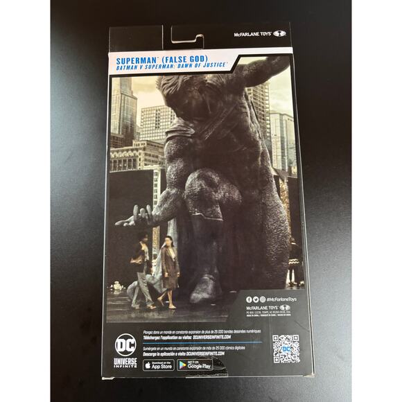 NEW DC Multiverse SUPERMAN (FALSE GOD) Action Figure McFarlane Platinum Edition - Picture 5 of 5